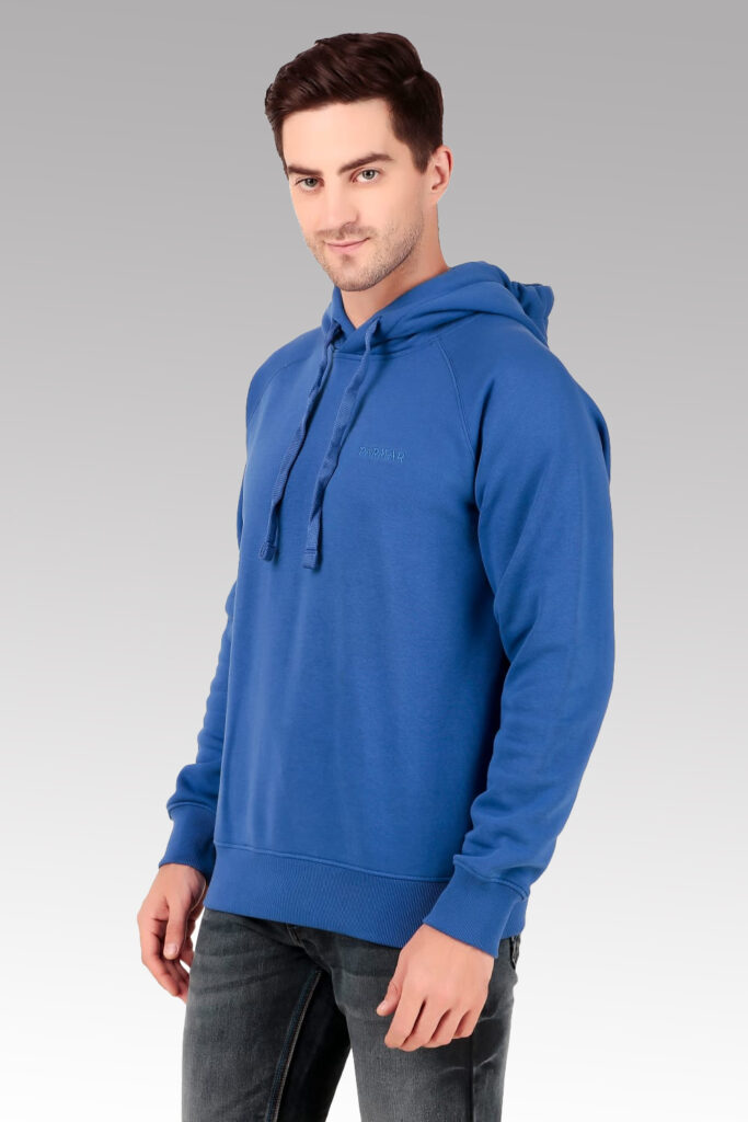 Blue Hoodies Are the Hottest