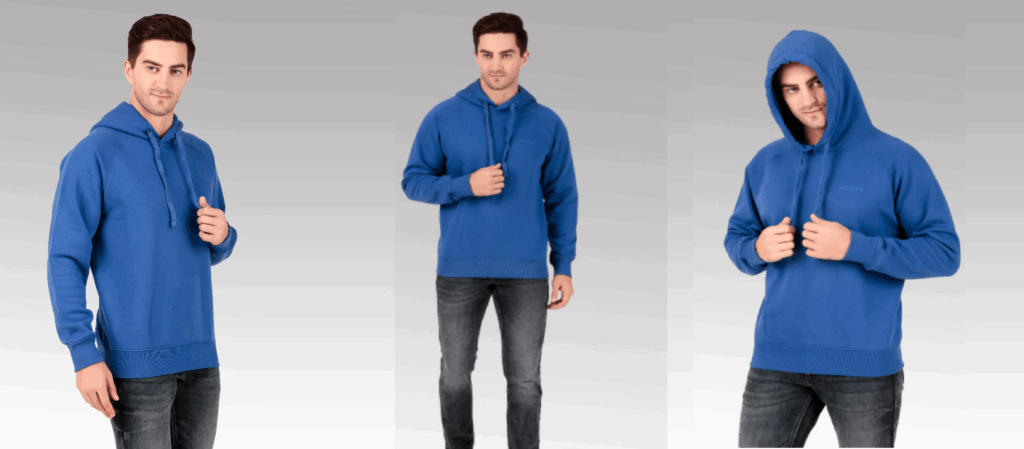 Blue Mens Hoodies