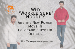 White and Red Hoodies from Parmar Apparel